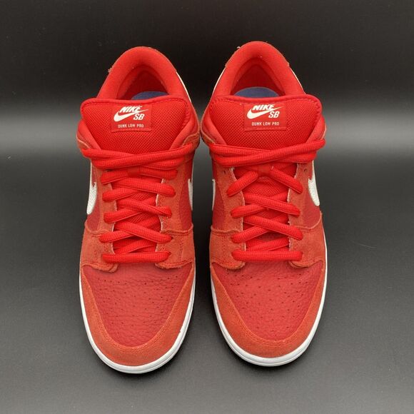 Nike Dunk Low Pro SB Challenge Red 2012 Mens Size 10.5 Skate Shoes Rare